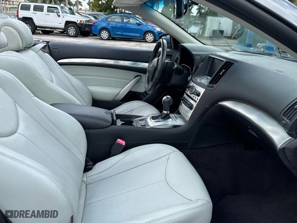 2010 Infiniti G37 Convertible with VIN JN1CV6FE6AM353554, listed as a Copart auction lot 77983604 with 117,173 mi miles and Salvage Title. Bid and sale history available at carsss.com. Image 5.