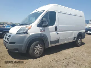 2017 Ram ProMaster Cargo z VIN 3C6TRVBG4HE541945, wystawiony jako Copart lot #58803475 z przebiegiem Nie podano mil oraz Czysty tytuł • Clean title. Historia ofert i sprzedaży dostępna na DreamBid. Obrazek 1.