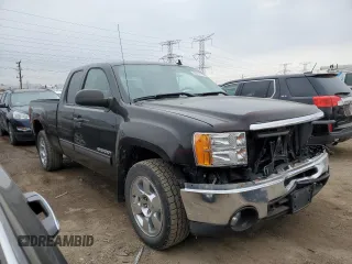 2011 GMC Sierra 1500 with VIN 1GTR2VE38BZ413980, listed as a Copart auction lot 52416125 with 184,141 mi miles and Salvage Title. Bid and sale history available at DreamBid. Image 4.