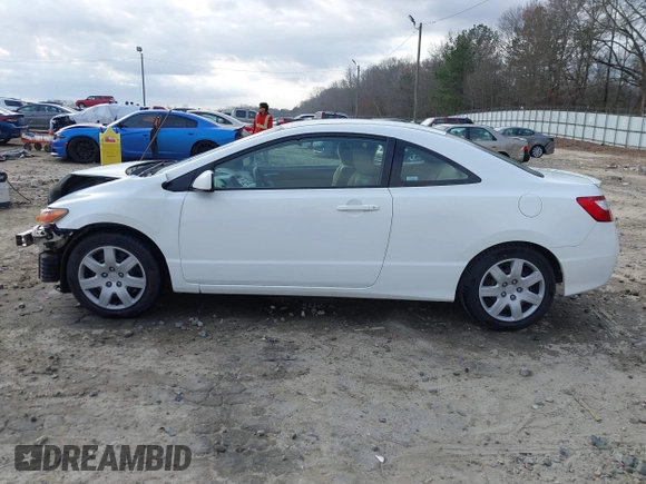 2006 Honda Civic Cpe LX with VIN 2HGFG126X6H501741, listed as a IAAI auction lot 41717607 with 86,030 mi miles. Bid and sale history available at carsss.com. Image 14.