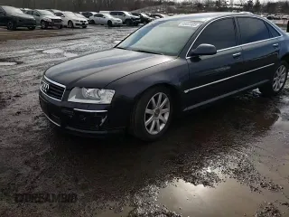 2005 Audi A8 L with VIN WAUML44E85N016315, listed as a Copart auction lot 46467405 with 224,069 mi miles and Salvage Title. Bid and sale history available at carsss.com. Image 11.
