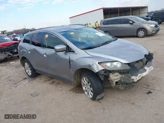2010 Mazda CX-7 SV with VIN JM3ER2W52A0304692, listed as a IAAI auction lot 41313344 with 1 mi miles. Bid and sale history available at carsss.com. Image 1.