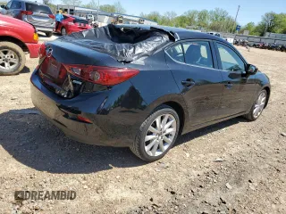 2017 Mazda 3 Touring with VIN JM1BN1V7XH1111943, listed as a Copart auction lot 51472744 with 121,100 mi miles and Salvage Title. Bid and sale history available at DreamBid. Image 3.