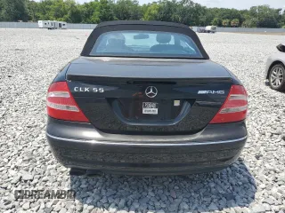 2004 Mercedes-Benz CLK-Class AMG with VIN WDBTK76G14T031801, listed as a Copart auction lot 54150745 with 157,587 mi miles and Clean Title. Bid and sale history available at carsss.com. Image 6.
