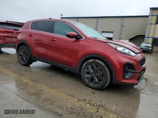 2022 Kia Sportage LX with VIN KNDPM3AC1N7015604, listed as a Copart auction lot 45718285 with 32,961 mi miles and Salvage Title. Bid and sale history available at carsss.com. Image 4.