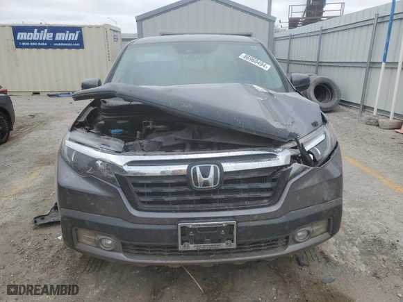 2020 Honda Ridgeline RTL-E with VIN 5FPYK3F73LB005001, listed as a Copart auction lot 86960494 with 39,714 mi miles and Salvage Title. Bid and sale history available at carsss.com. Image 5.