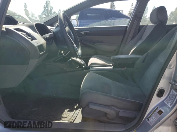 2008 Honda Civic LX z VIN 2HGFA16518H346311, wystawiony jako Copart lot #58086955 z przebiegiem 143 446 mil mil oraz Szkoda całkowita • Salvage title. Historia ofert i sprzedaży dostępna na DreamBid. Obrazek 7.