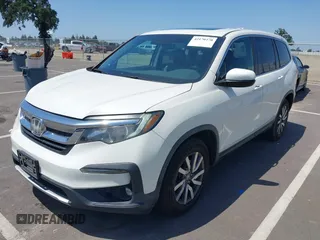 2019 Honda Pilot EX-L z VIN 5FNYF5H54KB018519, wystawiony jako IAAI lot #42170270 z przebiegiem 194 717 mil mil oraz . Historia ofert i sprzedaży dostępna na DreamBid. Obrazek 2.