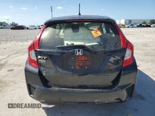 2016 Honda Fit LX with VIN JHMGK5H55GX004874, listed as a Copart auction lot 51515865 with 0 mi miles and Salvage Title. Bid and sale history available at carsss.com. Image 6.