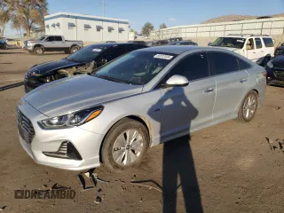 2018 Hyundai Sonata Hybrid SE with VIN KMHE24L39JA086803, listed as a Copart auction lot 80312534 with 0 mi miles and Clean Title. Bid and sale history available at carsss.com. Image 1.