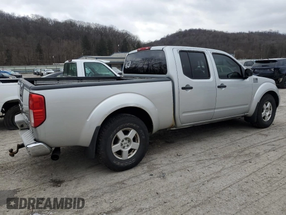 2007 Nissan Frontier SE with VIN 1N6AD09W17C408092, listed as a Copart auction lot 87192124 with 120,214 mi miles and Salvage Title. Bid and sale history available at carsss.com. Image 3.