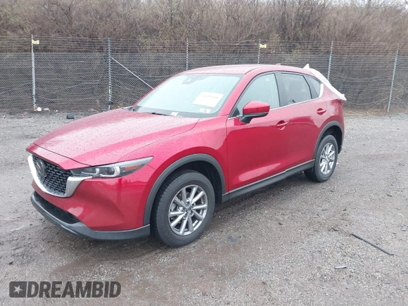 2023 Mazda CX-5 2.5 S Select Package with VIN JM3KFBBM8P0199092, listed as a IAAI auction lot 41851908 with 34,491 mi miles. Bid and sale history available at carsss.com. Image 2.