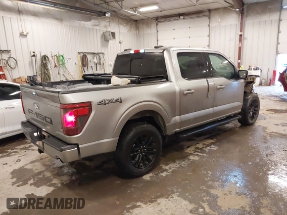 2024 Ford F-150 XLT with VIN 1FTFW3LD8RFA65407, listed as a IAAI auction lot 41523171 with 6,946 mi miles. Bid and sale history available at carsss.com. Image 4.