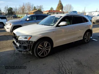2017 Audi SQ5 Prestige with VIN WA1VCAFP4HA000851, listed as a Copart auction lot 48405605 with 72,984 mi miles and Salvage Title. Bid and sale history available at carsss.com. Image 1.