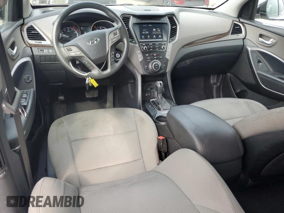 2018 Hyundai Santa Fe 2.4L with VIN 5NMZUDLB9JH073417, listed as a Copart auction lot 61690065 with 170,615 mi miles and Salvage title. Bid and sale history available at DreamBid. Image 8.