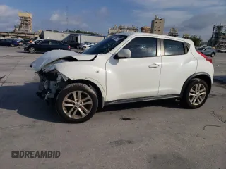 2013 Nissan Juke S z VIN JN8AF5MR8DT208077, wystawiony jako Copart lot #54626315 z przebiegiem 151 042 mil mil oraz Szkoda całkowita • Salvage title. Historia ofert i sprzedaży dostępna na DreamBid. Obrazek 1.