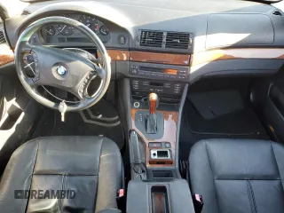 2003 BMW 5 Series 530iA with VIN WBADT63433CK34109, listed as a Copart auction lot 76776084 with 125,564 mi miles and Salvage Title. Bid and sale history available at carsss.com. Image 8.