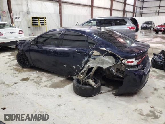 2014 Dodge Dart SXT with VIN 1C3CDFBB9ED682464, listed as a Copart auction lot 87694445 with 229,152 mi miles and Salvage Title. Bid and sale history available at carsss.com. Image 2.