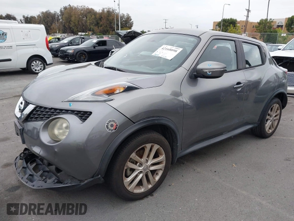 2015 Nissan Juke S with VIN JN8AF5MR4FT510985, listed as a IAAI auction lot 42168898 with 126,413 mi miles and . Bid and sale history available at DreamBid. Image 18.
