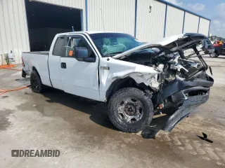 2007 Ford F-150 STX with VIN 1FTRX12W87NA09522, listed as a Copart auction lot 43611105 with Not provided miles and Salvage title. Bid and sale history available at DreamBid. Image 4.