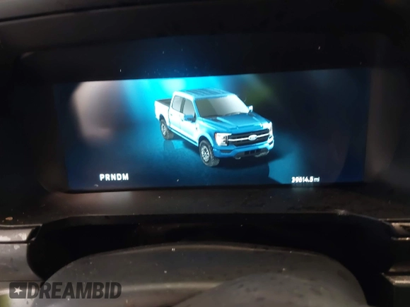2022 Ford F-150 XL with VIN 1FTEW1E87NFC14464, listed as a IAAI auction lot 42262127 with 39,614 mi miles and . Bid and sale history available at DreamBid. Image 7.