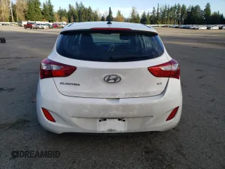 2017 Hyundai Elantra GT with VIN KMHD35LH6HU383725, listed as a Copart auction lot 79717114 with 26,914 mi miles and Salvage Title. Bid and sale history available at carsss.com. Image 6.