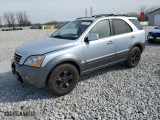 2007 Kia Sorento EX with VIN KNDJC736175695252, listed as a Copart auction lot 49849745 with 107,823 mi miles and Salvage Title. Bid and sale history available at carsss.com. Image 1.