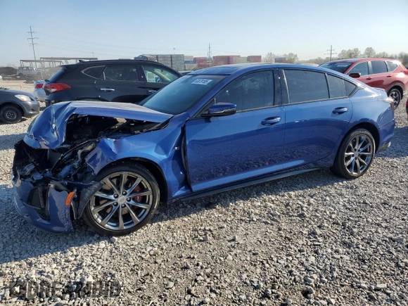 2020 Cadillac CT5 Sport z VIN 1G6DU5RK5L0125333, wystawiony jako Copart lot #53879185 z przebiegiem 54 218 mil mil oraz Szkoda całkowita • Salvage title. Historia ofert i sprzedaży dostępna na DreamBid. Obrazek 1.