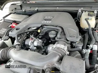 2021 Jeep Wrangler Unlimited Sahara with VIN 1C4HJXEG8MW550595, listed as a Copart auction lot 48279515 with 29,493 mi miles and Salvage title. Bid and sale history available at DreamBid. Image 15.