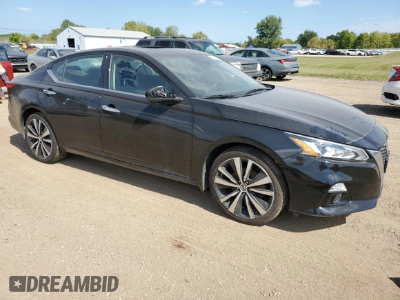 2019 Nissan Altima 2.5 Platinum with VIN 1N4BL4FW9KC130837, listed as a Copart auction lot 67241884 with 36,300 mi miles and Salvage Title. Bid and sale history available at carsss.com. Image 4.