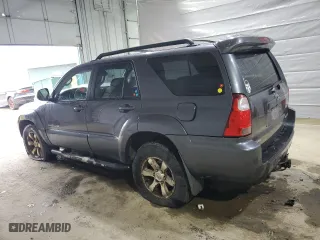 2006 Toyota 4Runner SR5 with VIN JTEBT14R868035163, listed as a Copart auction lot 52455065 with 215,921 mi miles and Clean Title. Bid and sale history available at carsss.com. Image 2.