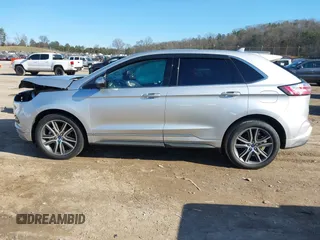 2019 Ford Edge Titanium z VIN 2FMPK3K98KBC68569, wystawiony jako IAAI lot #41209347 z przebiegiem 75 519 mil mil oraz . Historia ofert i sprzedaży dostępna na DreamBid. Obrazek 14.