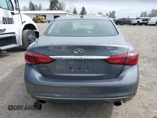 2021 Infiniti Q50 Luxe with VIN JN1EV7BR9MM755760, listed as a IAAI auction lot 41999322 with 60,978 mi miles and . Bid and sale history available at carsss.com. Image 16.