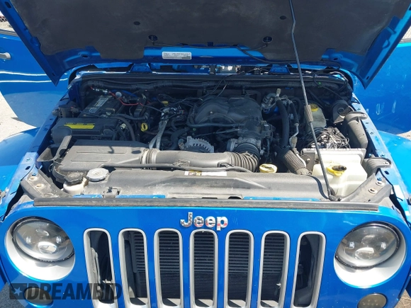 2016 Jeep Wrangler Unlimited Sahara with VIN 1C4HJWEG0GL154418, listed as a IAAI auction lot 41892333 with 102,410 mi miles and . Bid and sale history available at DreamBid. Image 10.