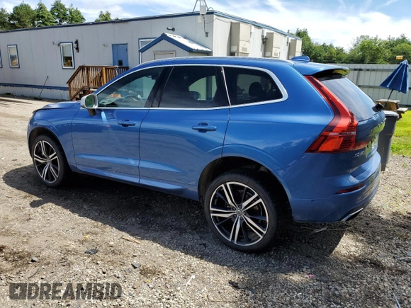 2019 Volvo XC60 R-Design with VIN LYV102RM1KB279390, listed as a Copart auction lot 63394523 with Not Provided miles and . Bid and sale history available at carsss.com. Image 2.