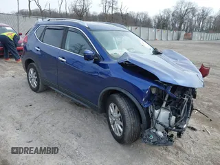2017 Nissan Rogue S with VIN JN8AT2MV2HW009258, listed as a IAAI auction lot 41600957 with 158,172 mi miles. Bid and sale history available at carsss.com. Image 1.
