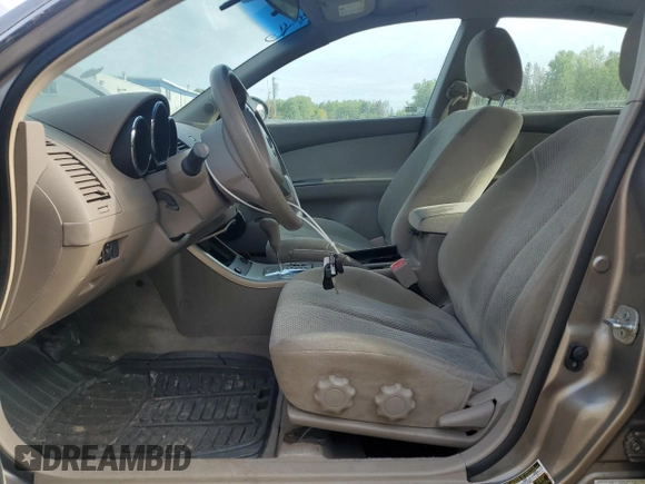 2006 Nissan Altima S with VIN 1N4AL11D36C166593, listed as a Copart auction lot 58661815 with 214,215 mi miles and Clean title. Bid and sale history available at DreamBid. Image 7.