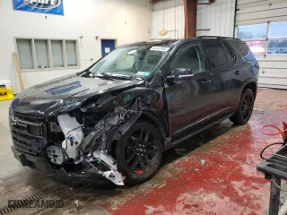 2019 Chevrolet Traverse Premier with VIN 1GNEVKKW3KJ174332, listed as a Copart auction lot 44147545 with 0 mi miles and Salvage Title. Bid and sale history available at carsss.com. Image 1.