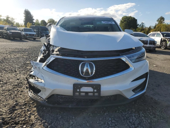 2020 Acura RDX w/Advance Pkg with VIN 5J8TC2H74LL008480, listed as a Copart auction lot 75440754 with 35,907 mi miles and Salvage Title. Bid and sale history available at carsss.com. Image 5.
