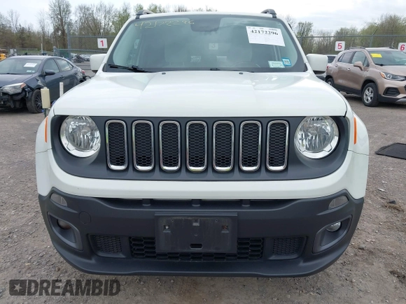 2015 Jeep Renegade Latitude with VIN ZACCJBBT0FPB76457, listed as a IAAI auction lot 42172296 with 75,568 mi miles and . Bid and sale history available at DreamBid. Image 12.