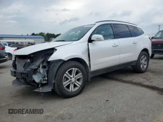 2016 Chevrolet Traverse LT with VIN 1GNKVGKD1GJ140024, listed as a Copart auction lot 62912465 with 122,580 mi miles and Salvage title. Bid and sale history available at DreamBid. Image 1.