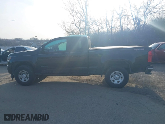 2020 Chevrolet Colorado 4WD Work Truck with VIN 1GCHTBEA9L1214443, listed as a IAAI auction lot 41563832 with 76,099 mi miles and . Bid and sale history available at DreamBid. Image 15.