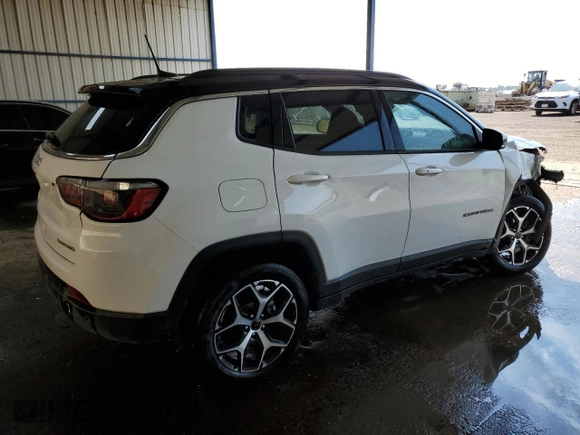 2025 Jeep Compass Limited with VIN 3C4NJDCN8ST524553, listed as a Copart auction lot 64829555 with 18,475 mi miles and Clean title. Bid and sale history available at DreamBid. Image 3.
