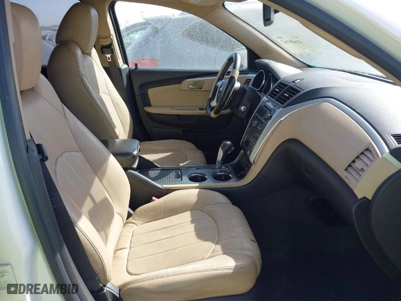 2012 Chevrolet Traverse LTZ with VIN 1GNKVLED7CJ120620, listed as a IAAI auction lot 41608162 with 187,089 mi miles. Bid and sale history available at carsss.com. Image 5.