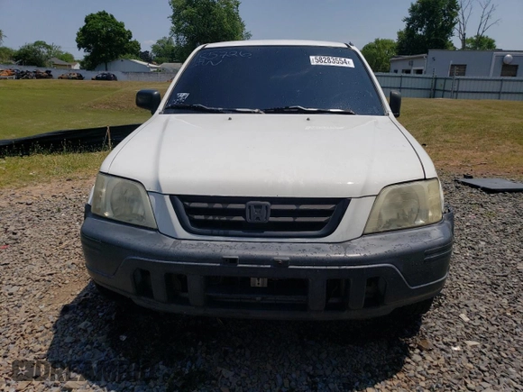 2001 Honda CR-V LX with VIN JHLRD18451S015725, listed as a Copart auction lot 58283554 with 148,344 mi miles and Salvage Title. Bid and sale history available at carsss.com. Image 5.