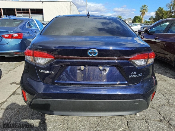 2024 Toyota Corolla Hybrid LE with VIN JTDBCMFE9RJ019552, listed as a Copart auction lot 47518125 with 28,209 mi miles and Clean Title. Bid and sale history available at carsss.com. Image 6.