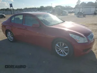 2008 Infiniti G35 with VIN JNKBV61E88M209786, listed as a Copart auction lot 72544744 with 196,370 mi miles and Salvage Title. Bid and sale history available at DreamBid. Image 4.