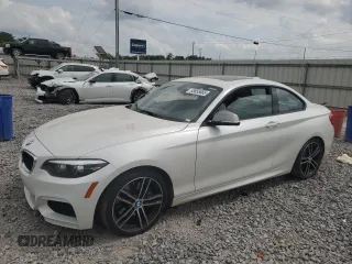 2018 BMW 2 Series M240i with VIN WBA2J5C59JVC07209, listed as a Copart auction lot 53855665 with Not Provided miles and Salvage Title. Bid and sale history available at carsss.com. Image 1.