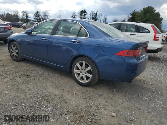2004 Acura TSX with VIN JH4CL96804C005546, listed as a Copart auction lot 50717235 with 274,971 mi miles and Salvage title. Bid and sale history available at DreamBid. Image 2.