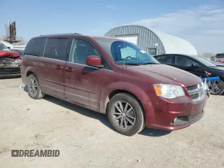 2017 Dodge Grand Caravan SXT with VIN 2C4RDGCG3HR860988, listed as a Copart auction lot 50349925 with 121,829 mi miles and Salvage Title. Bid and sale history available at DreamBid. Image 4.